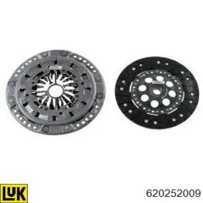 Комплект зчеплення (3 частини) LUK 620252009 ціна, від 225.60 USD