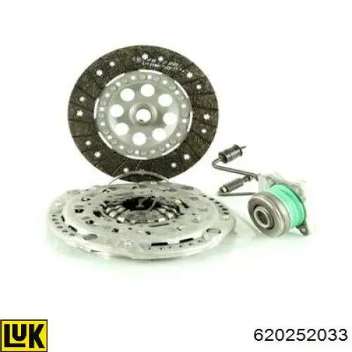 Купити 620252033 LUK Комплект зчеплення (диск, корзина, підшипник)
