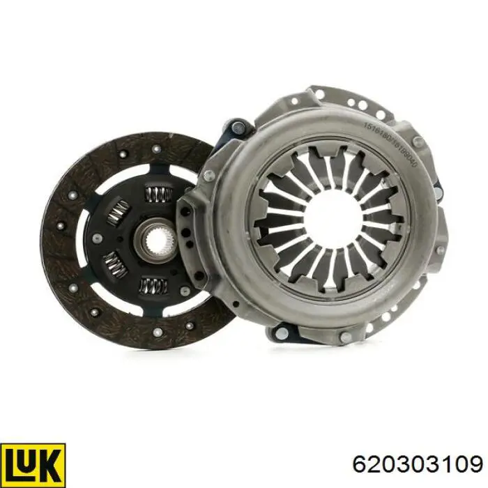 Купити 3000950682 Sachs Комплект зчеплення (диск, корзина, підшипник)