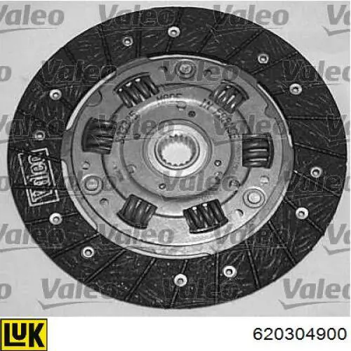 Комплект зчеплення (3 частини) LUK 620304900 ціна, від 75.48 USD