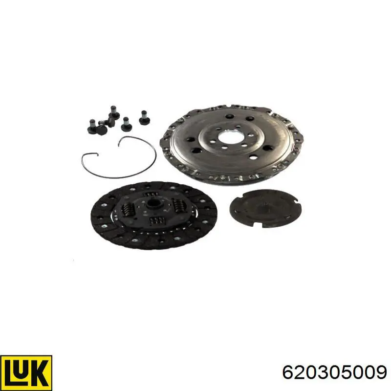 Комплект зчеплення (3 частини) LUK 620305009 ціна, від 154.28 USD