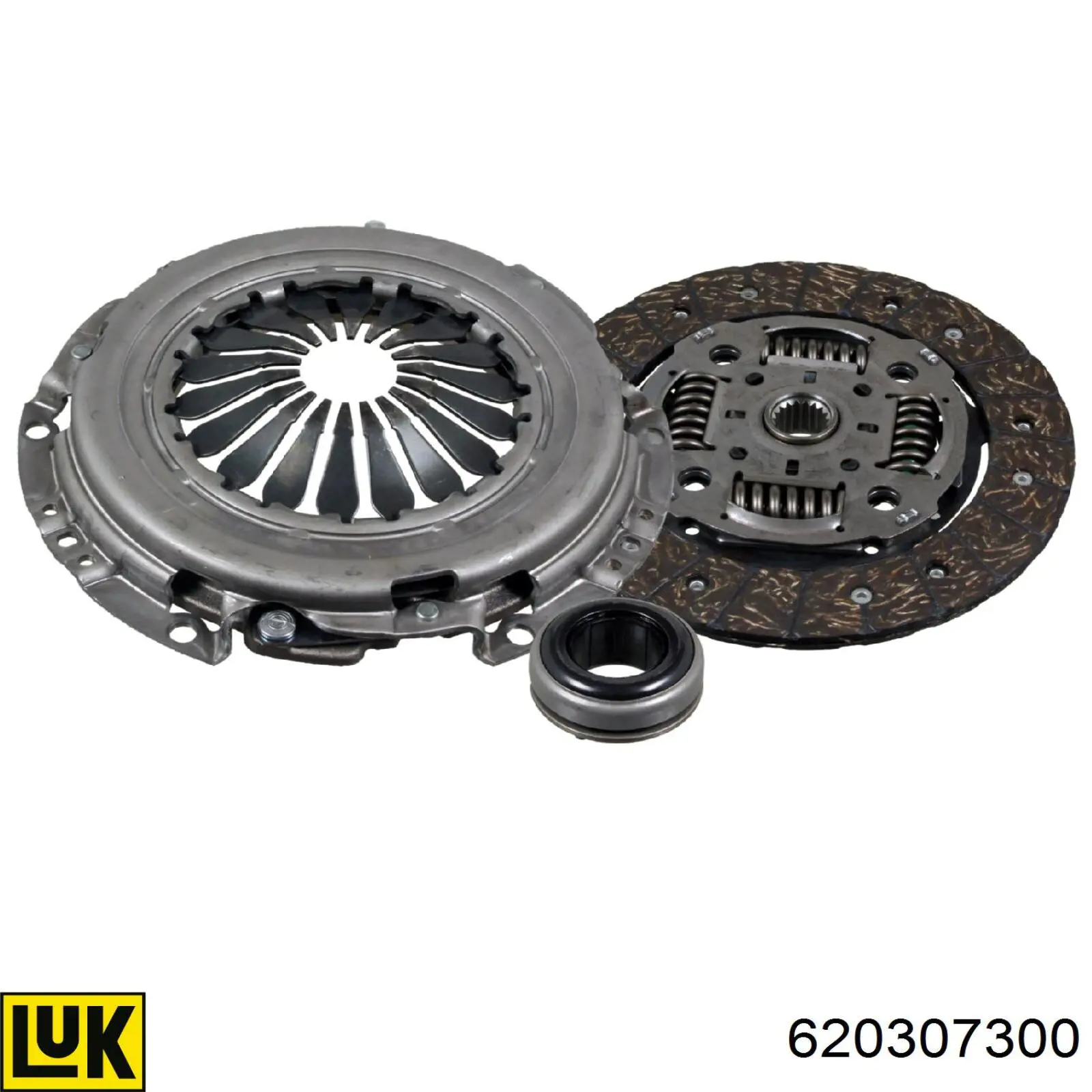 Комплект зчеплення (3 частини) LUK 620307300 ціна, від 107.69 USD