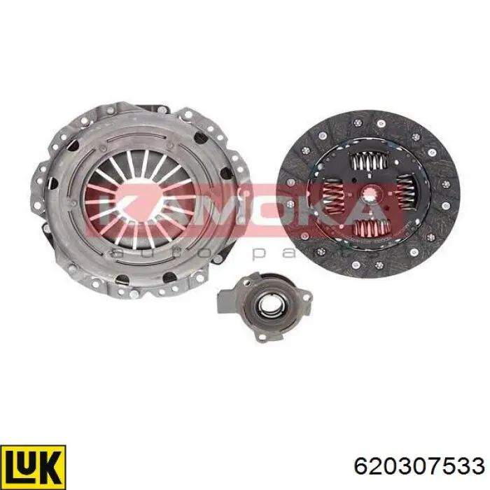 Купити 620307533 LUK Комплект зчеплення (диск, корзина, підшипник)