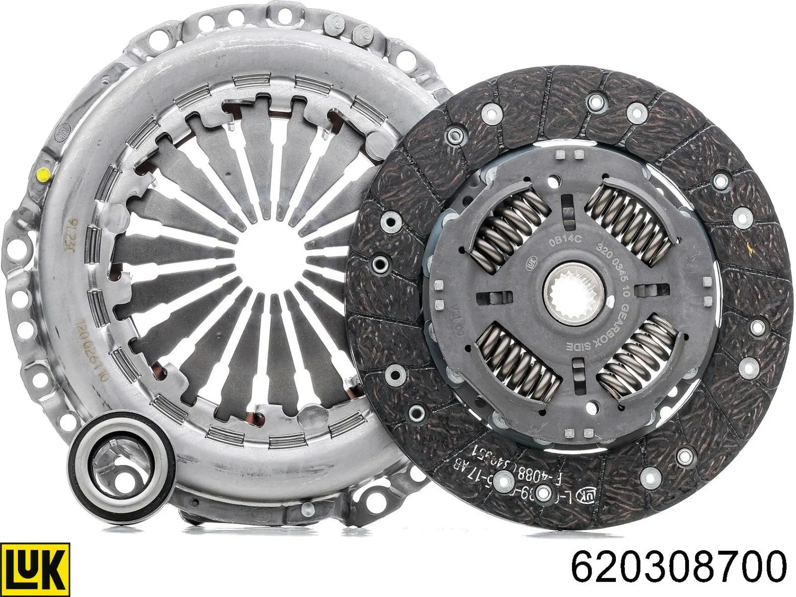 Комплект зчеплення (3 частини) LUK 620308700 ціна, від 127.63 USD