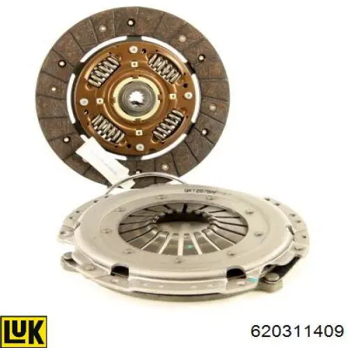 Комплект зчеплення (3 частини) Opel 1606486 ціна, від 106.77 USD