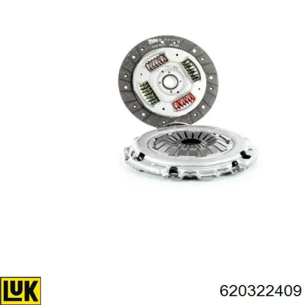 Купити 620322409 LUK Комплект зчеплення (диск, корзина, підшипник)