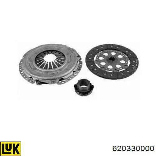 Комплект зчеплення (3 частини) LUK 620330000 ціна, від 172.60 USD