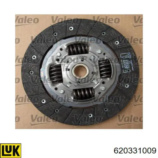 Комплект зчеплення (3 частини) LUK 620331009 ціна, від 224.67 USD