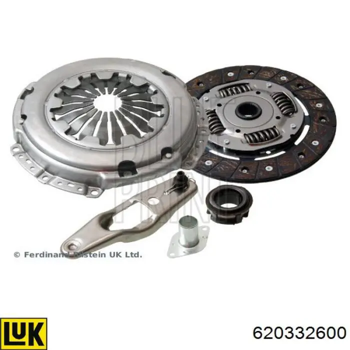 Комплект зчеплення (3 частини) LUK 620332600 ціна, від 134.54 USD