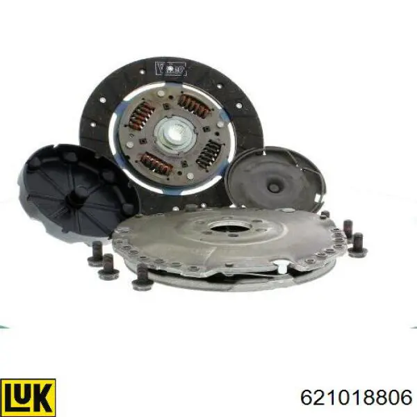 Комплект зчеплення (3 частини) LUK 621018806 ціна, від 96.67 USD