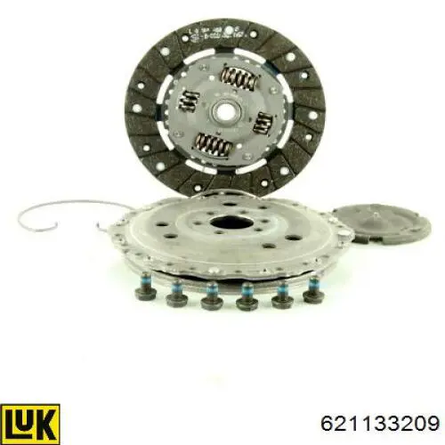 Комплект зчеплення (3 частини) LUK 621133209 ціна, від 89.98 USD