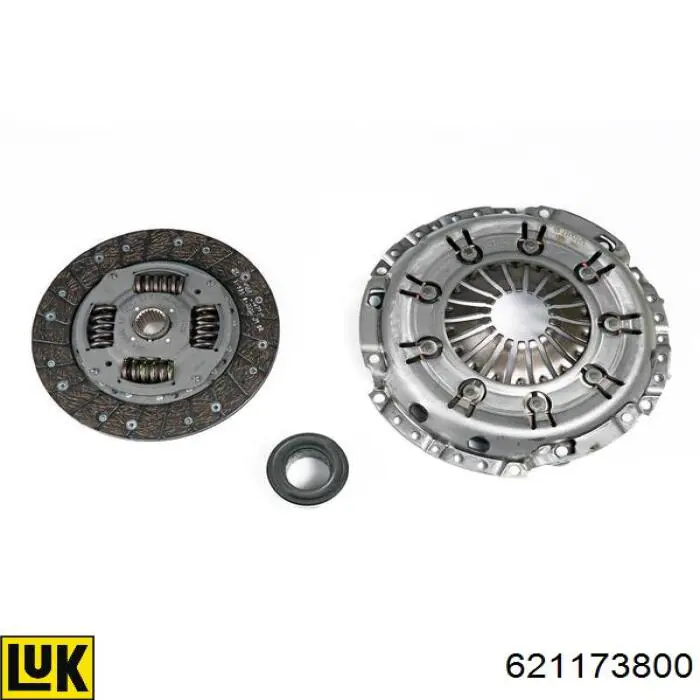 Комплект зчеплення (3 частини) LUK 621173800 ціна, від 105.62 USD