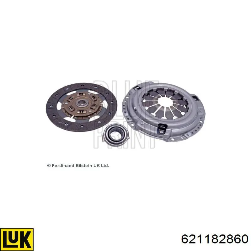 Комплект зчеплення (3 частини) LUK 621182860 ціна, від 160.75 USD