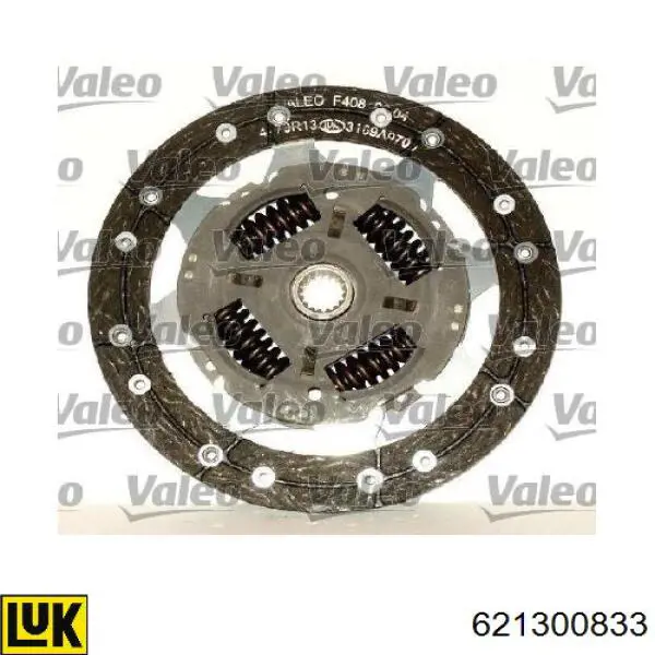 Комплект зчеплення (3 частини) LUK 621300833 ціна, від 178.95 USD