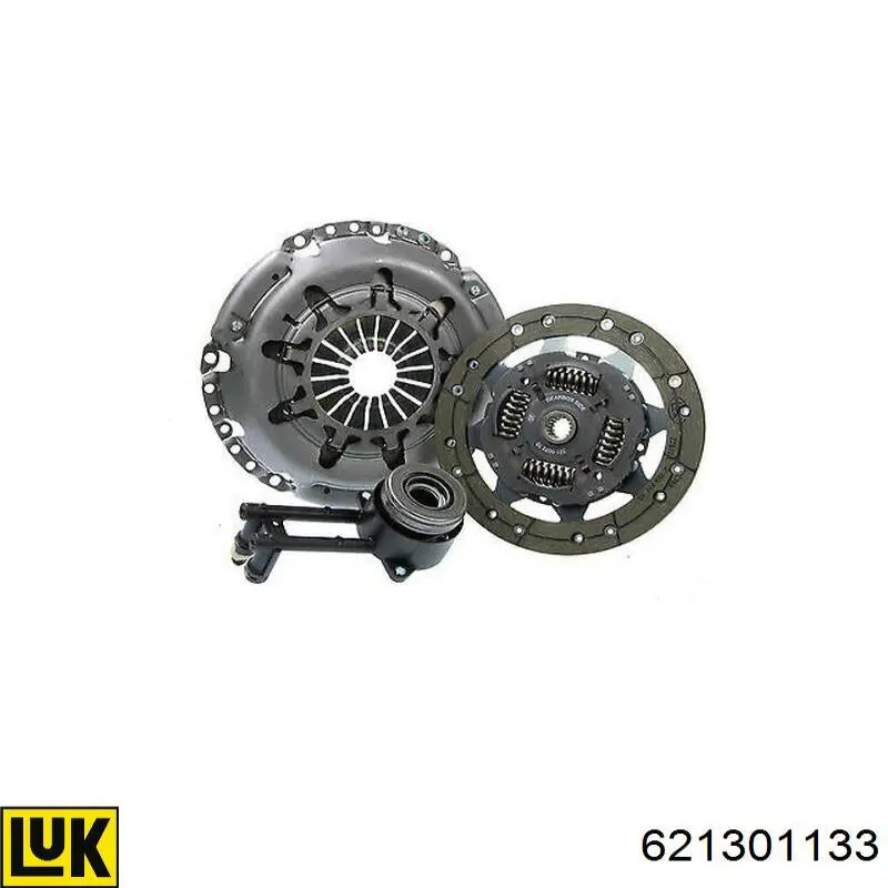 Комплект зчеплення (3 частини) LUK 621301133 ціна, від 109.49 USD