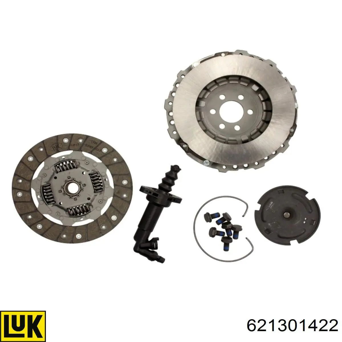 Комплект зчеплення (3 частини) LUK 621301422 ціна, від 198.83 USD