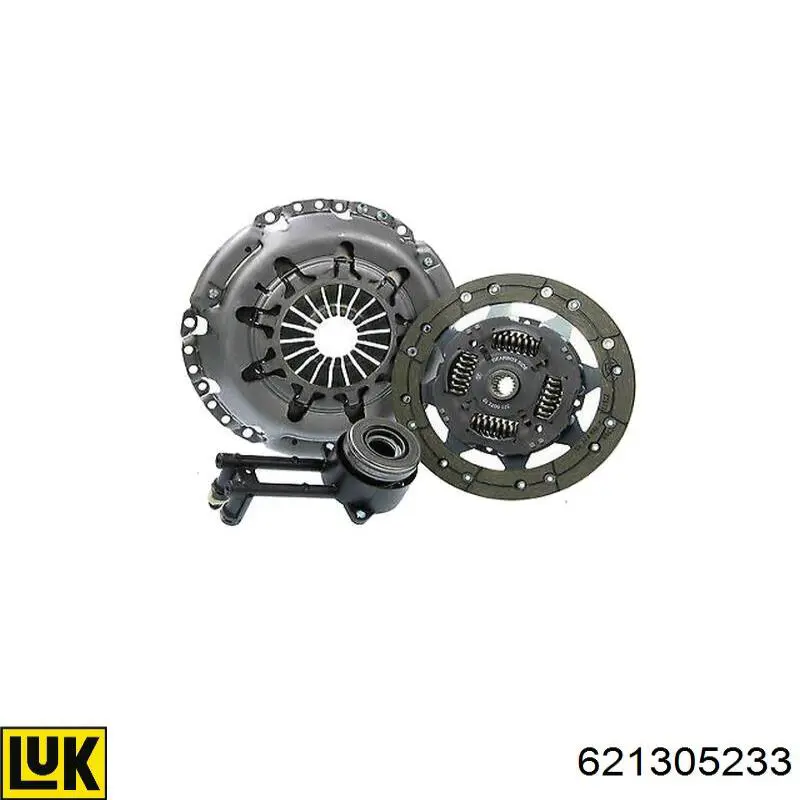 Комплект зчеплення (3 частини) LUK 621305233 ціна, від 306.05 USD