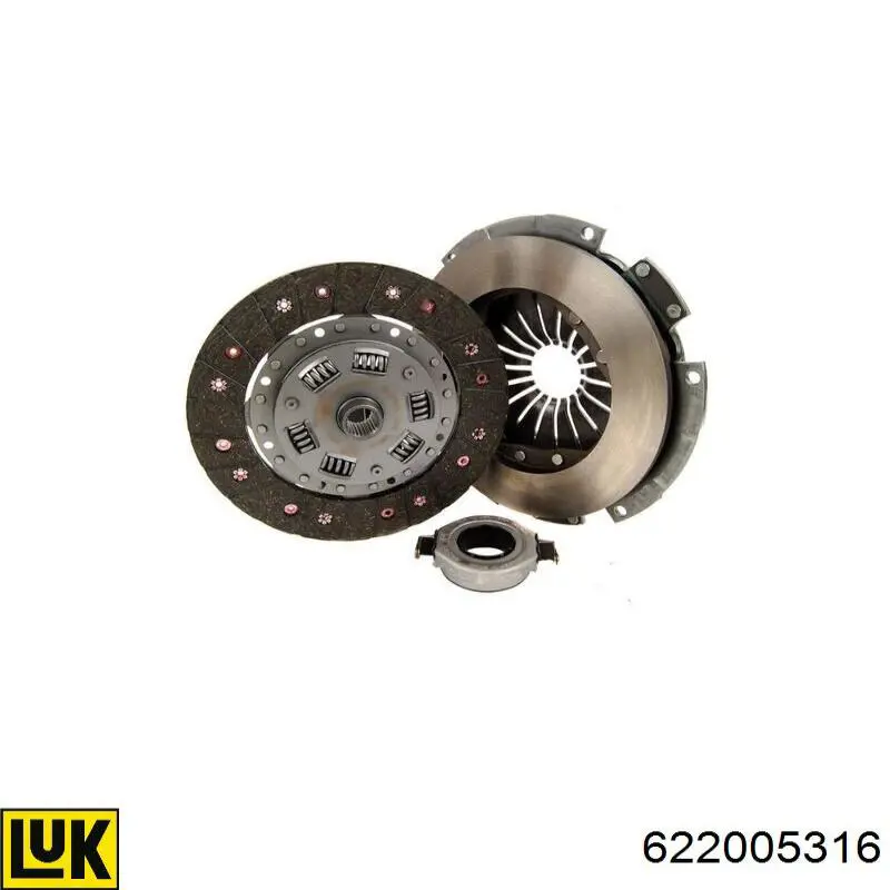 Купити 3000052006 Sachs Комплект зчеплення (диск, корзина, підшипник)