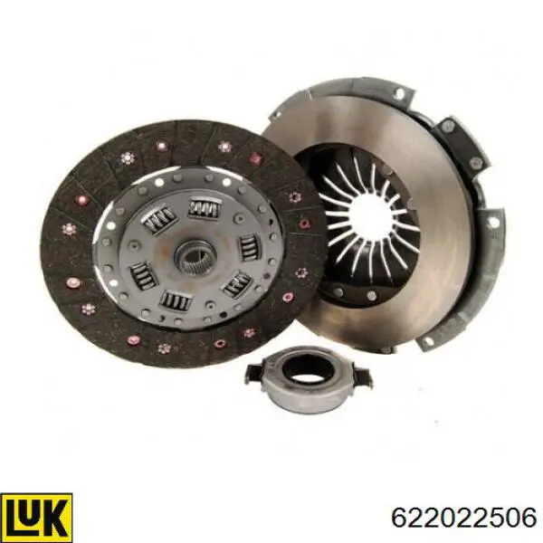Купити 622022506 LUK Комплект зчеплення (диск, корзина, підшипник)