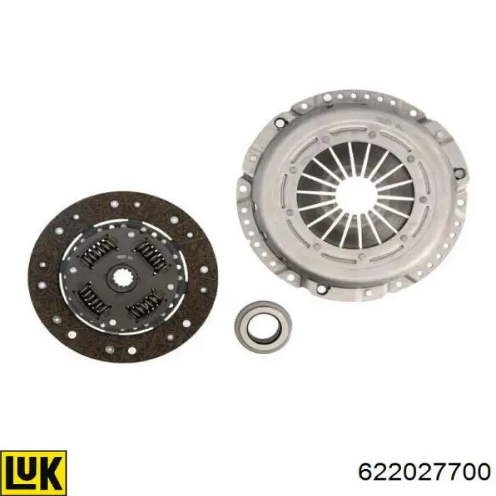 Комплект зчеплення (3 частини) LUK 622027700 ціна, від 125.02 USD
