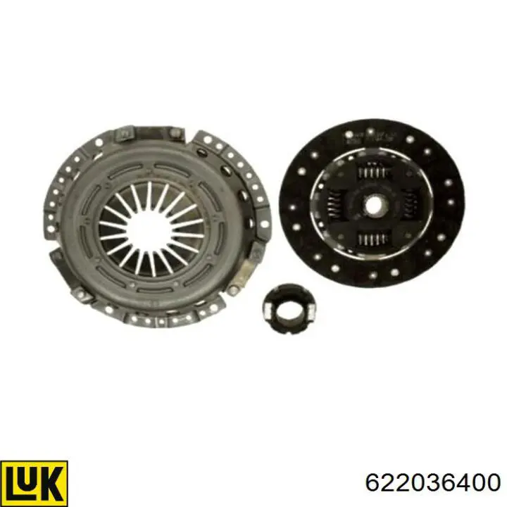 Комплект зчеплення (3 частини) LUK 622036410 ціна, від 114.90 USD