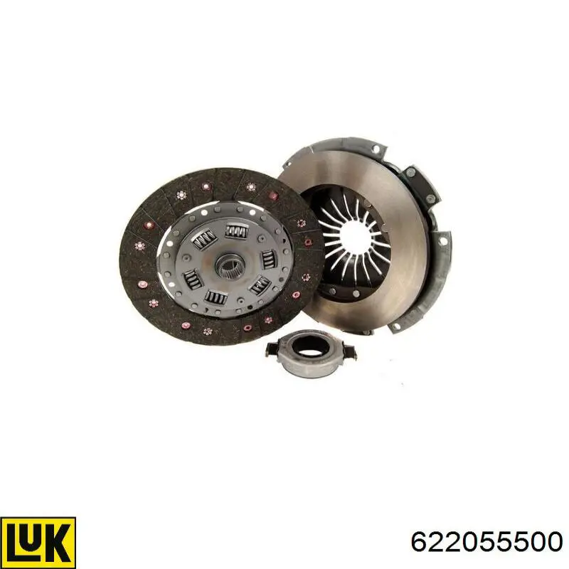 Комплект зчеплення (3 частини) Mercedes A2012500301 ціна, від 139.52 USD