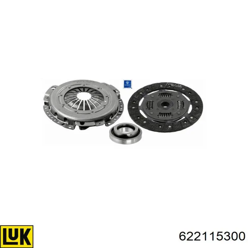 Купити 3000585001 Sachs Комплект зчеплення (диск, корзина, підшипник)