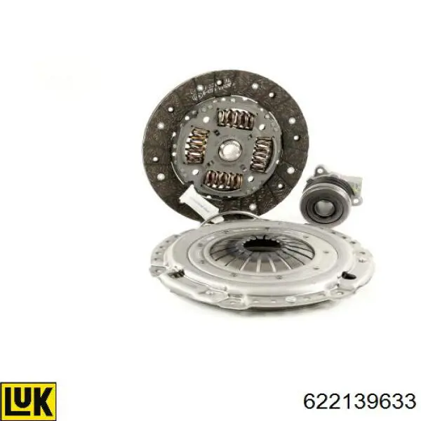 Купити 622139633 LUK Комплект зчеплення (диск, корзина, підшипник)