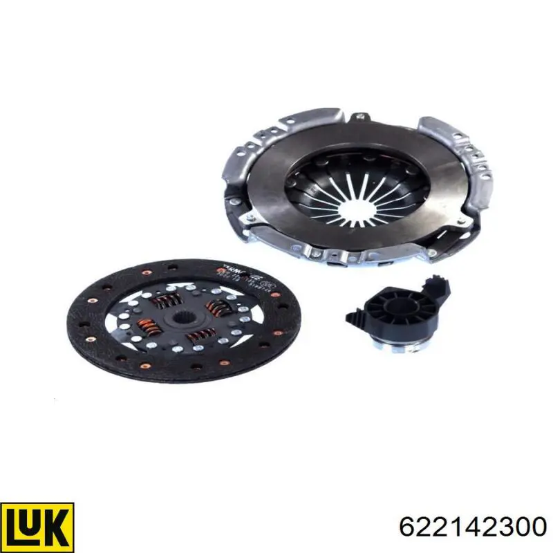 Купити 622142300 LUK Комплект зчеплення (диск, корзина, підшипник)