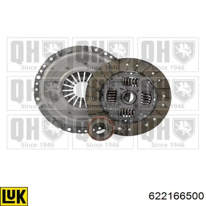 Купити 622166500 LUK Комплект зчеплення (диск, корзина, підшипник)