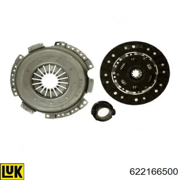 Комплект зчеплення (3 частини) LUK 622166500 ціна, від 201.31 USD