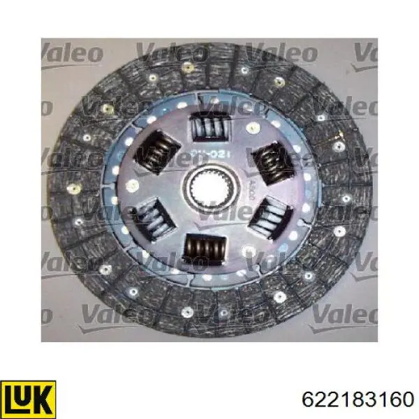 Комплект зчеплення (3 частини) LUK 622183160 ціна, від 183.37 USD