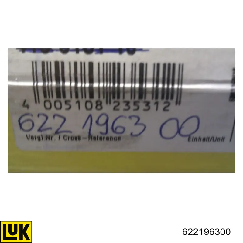 Комплект зчеплення (3 частини) LUK 622196300 ціна, від 203.81 USD