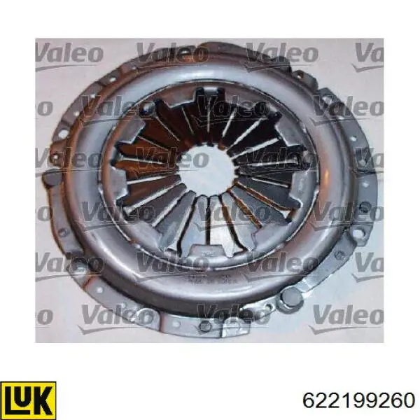 Комплект зчеплення (3 частини) LUK 622199260 ціна, від 97.99 USD