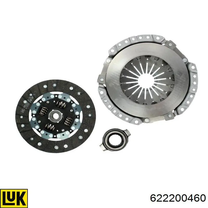 Купити 622200460 LUK Комплект зчеплення (диск, корзина, підшипник)
