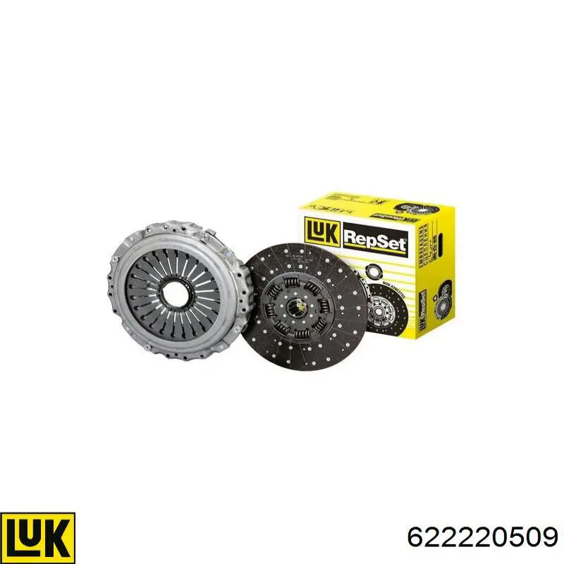 Комплект зчеплення (3 частини) LUK 622220509 ціна, від 139.33 USD