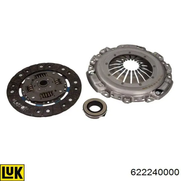 Комплект зчеплення (3 частини) LUK 622240000 ціна, від 178.69 USD