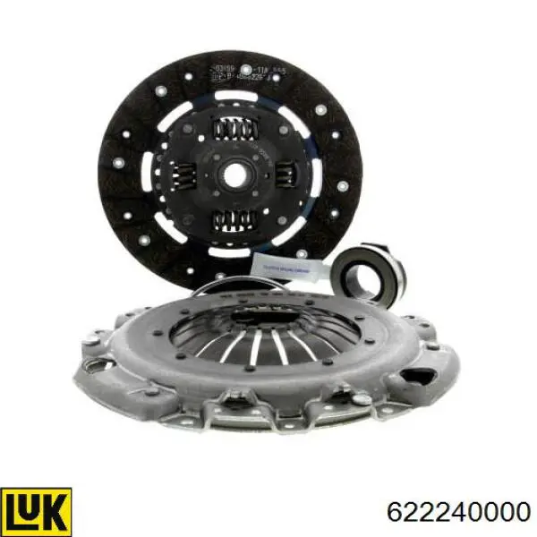 Купити 622240000 LUK Комплект зчеплення (диск, корзина, підшипник)