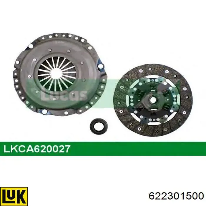 Комплект зчеплення (3 частини) LUK 622301500 ціна, від 106.70 USD