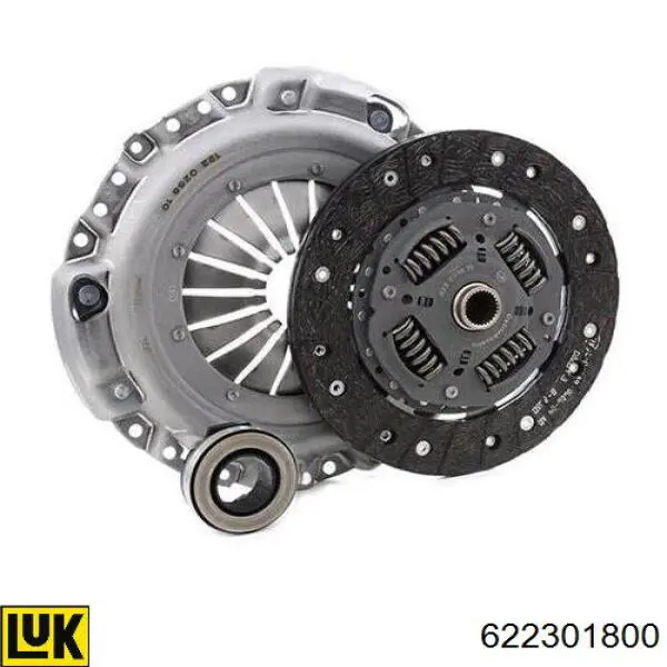 Комплект зчеплення (3 частини) LUK 622301800 ціна, від 192.22 USD