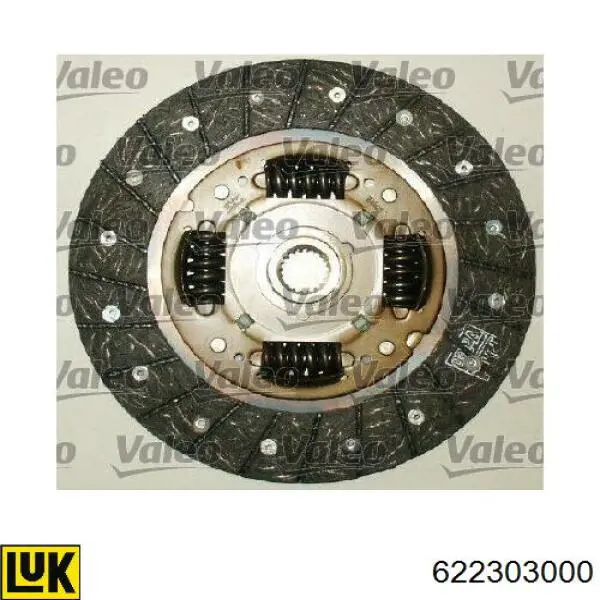 Комплект зчеплення (3 частини) LUK 622303000 ціна, від 107.61 USD