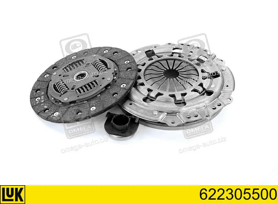 Купити 622305500 LUK Комплект зчеплення (диск, корзина, підшипник)