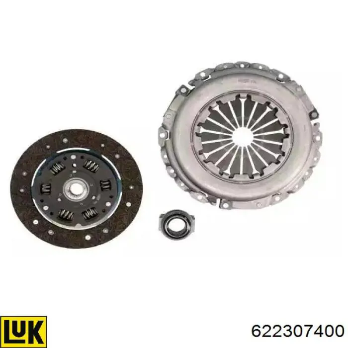 Комплект зчеплення (3 частини) LUK 622307400 ціна, від 135.58 USD