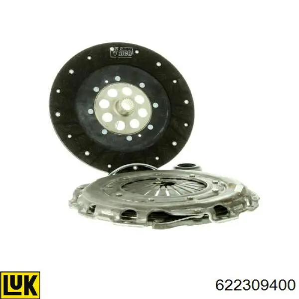 Комплект зчеплення (3 частини) LUK 622309400 ціна, від 197.04 USD