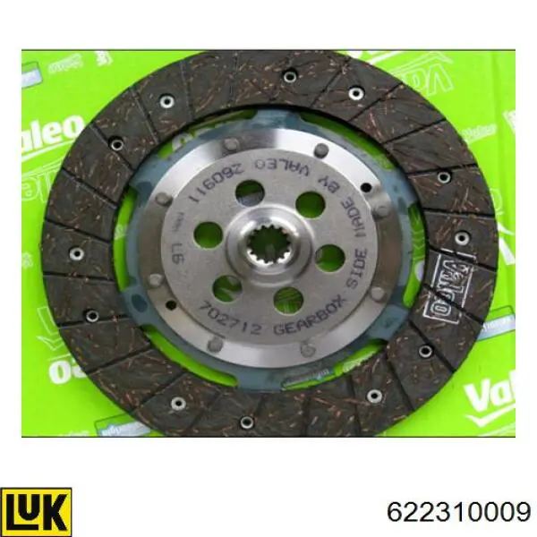 Купити 622310009 LUK Комплект зчеплення (диск, корзина, підшипник)