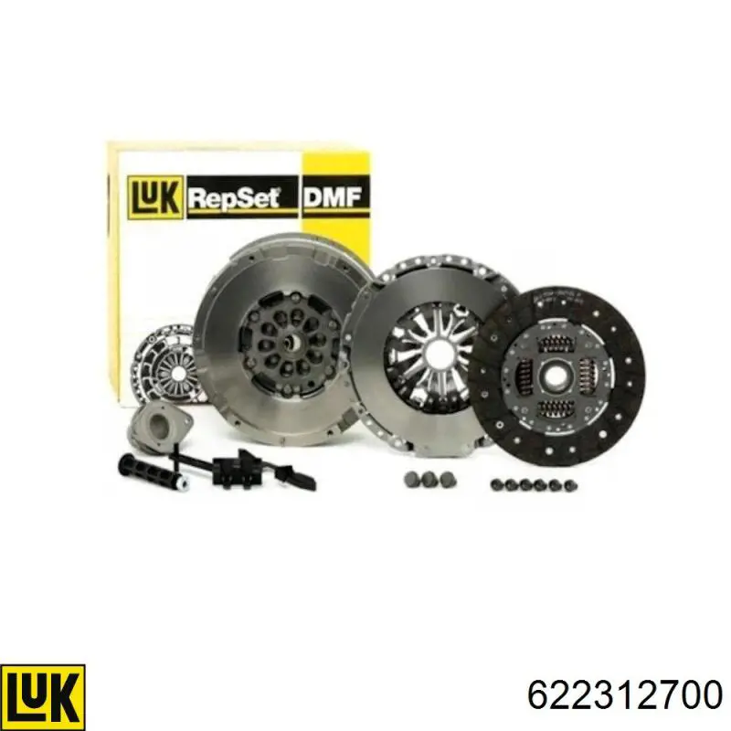 Комплект зчеплення (3 частини) LUK 622312700 ціна, від 129.52 USD