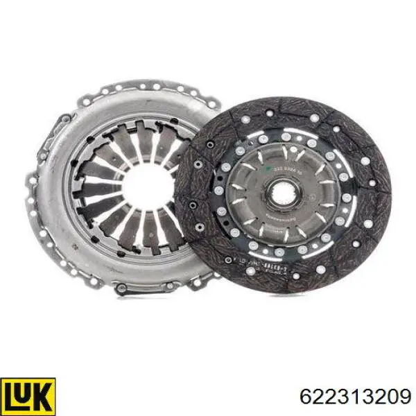 Комплект зчеплення (3 частини) Sachs 3000951666 ціна, від 155.47 USD