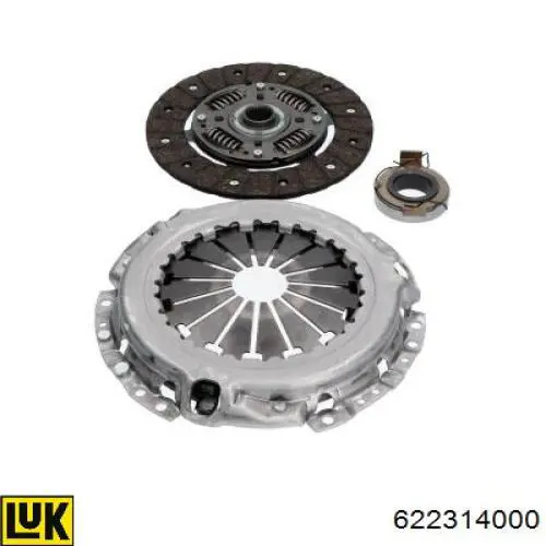 Комплект зчеплення (3 частини) LUK 622314000 ціна, від 133.96 USD