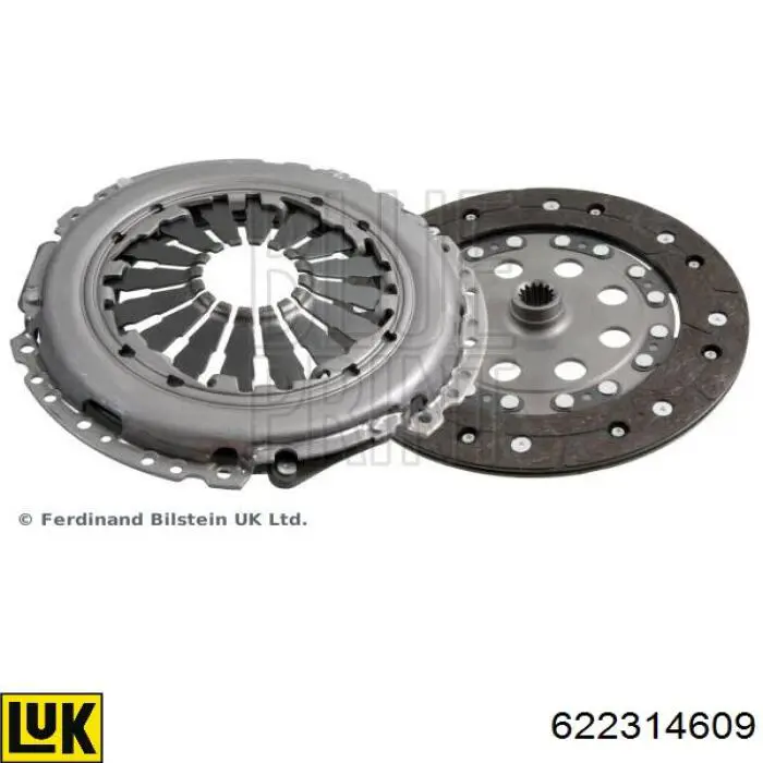 Комплект зчеплення (3 частини) LUK 622314609 ціна, від 234.23 USD