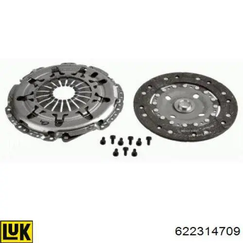 Комплект зчеплення (3 частини) VALEO 828661 ціна, від 55.61 USD